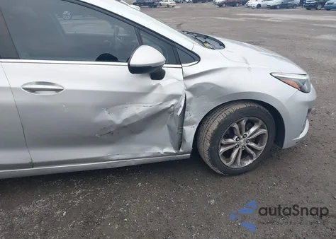 2019 Chevrolet Cruze Lt из США, поврежденный, VIN 1G1BE5SM4K7145102